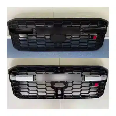 Front Radiator Bumper Grille Assembly for 2022-2024 Toyota Land Cruiser LC300 GR Sport Style, ABS Black Front Radiator Bumper Grille Assembly for 2022-2024 Toyota Land Cruiser LC300 GR Sport Style, ABS Black