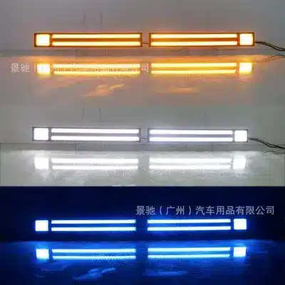 LED Daytime Running Light Front Fog Lamp Assembly for 2024 Toyota Land Cruiser Prado LC250, 12V DRL Decoration LED Daytime Running Light Front Fog Lamp Assembly for 2024 Toyota Land Cruiser Prado LC250, 12V DRL Decoration