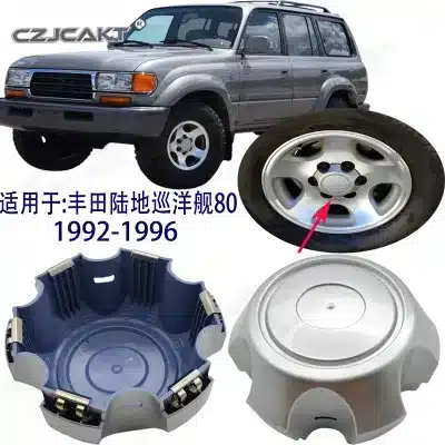 140mm Wheel Hub Center Cap for 1992-1996 Toyota Land Cruiser LC80 FZJ80 HZJ80, ABS Material, OEM 42603-60200