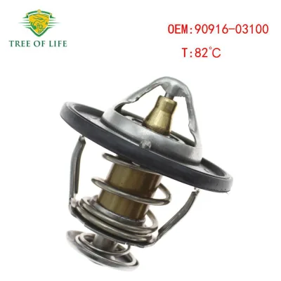 Engine Coolant Thermostat 82°C (180°F) for Toyota Lexus GS400 GX470 LS430 LX470 SC400, OEM 90916-03100 Engine Coolant Thermostat 82°C (180°F) for Toyota Lexus GS400 GX470 LS430 LX470 SC400, OEM 90916-03100