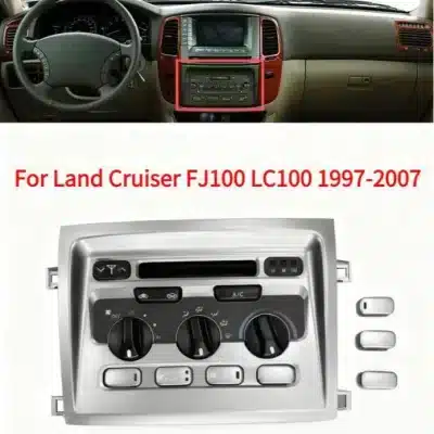 A/C Control Panel Button Knob Air Conditioning Cycle Switch for 1998-2007 Toyota Land Cruiser LC100 4500 4700, OEM 55900-60850 A/C Control Panel Button Knob Air Conditioning Cycle Switch for 1998-2007 Toyota Land Cruiser LC100 4500 4700, OEM 55900-60850