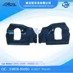 Front Inner Fender Liner Splash Shield for 2012-2021 Lexus LX570 URJ201, Replaces 53808-60080 53807-60140