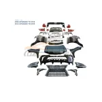 Full Body Kit Low Rise Style Upgrade for 2010-2013 Lexus LX570, 2016 Facelift Look Surround Set, PP Material
