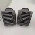AC Air Vent Grille with Adjustment Switch Assembly Pair for Toyota Land Cruiser LC200 2008, Left & Right Side, ABS Material