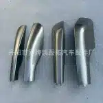 Roof Rack Rail End Cap Protective Cover Set for Lexus LX570, Grey Finish, Front and Rear 4-Piece Kit