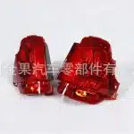 Rear Bumper Reflector Brake Light for 2016-2021 Lexus LX570, LED Tail Bumper Lamp Assembly