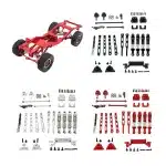 Full Metal Upgrade Kit for MN82 LC79 MN82S MN82Pro 1:12 RC Crawler, High Strength Aluminum Alloy Parts
