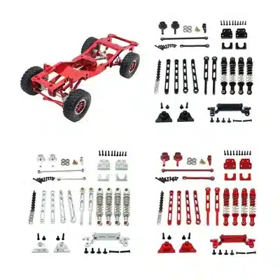 Full Metal Upgrade Kit for MN82 LC79 MN82S MN82Pro 1:12 RC Crawler, High Strength Aluminum Alloy Parts Full Metal Upgrade Kit for MN82 LC79 MN82S MN82Pro 1:12 RC Crawler, High Strength Aluminum Alloy Parts