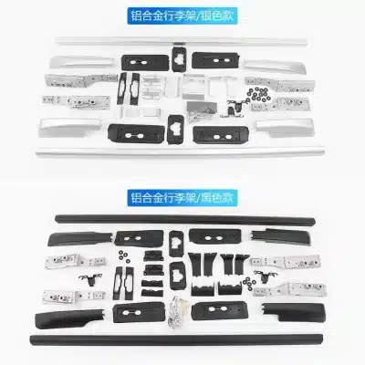 Aluminum Alloy Roof Rack Rails Luggage Carrier for Toyota Land Cruiser LC200 2008-2021 Aluminum Alloy Roof Rack Rails Luggage Carrier for Toyota Land Cruiser LC200 2008-2021