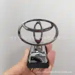 Zinc Alloy Front Hood Ornament Wind Flag Emblem for Toyota Land Cruiser 3400 Prado VZJ95