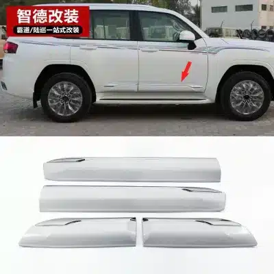Car Door Body Bumper Trim Strips Pearl Black for Toyota Land Cruiser LC300 2022-2024 Car Door Body Bumper Trim Strips Pearl Black for Toyota Land Cruiser LC300 2022-2024