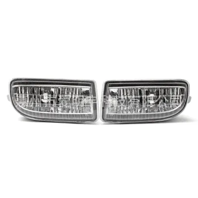 Front Bumper Fog Light Assembly for 1998-2006 Toyota Land Cruiser LC100 FJ100 4700, PC+PP Housing Front Bumper Fog Light Assembly for 1998-2006 Toyota Land Cruiser LC100 FJ100 4700, PC+PP Housing