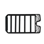 Aluminum Alloy Roof Rack Cargo Platform and Ladder for Toyota Prado Highlander Lexus LX570, No-Drill Installation