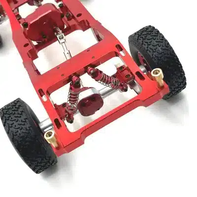 Metal Rear Axle Fixing Seat & Shock Absorber Mount Upgrade for MN Model 1/12 MN82 LC79 RC Crawler, Silver Alloy Metal Rear Axle Fixing Seat & Shock Absorber Mount Upgrade for MN Model 1/12 MN82 LC79 RC Crawler, Silver Alloy