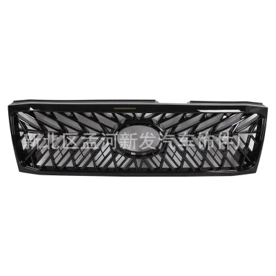 Front Upper Bumper Grille Replacement for 2003-2007 Toyota Land Cruiser LC100 4500 4700, ABS Plastic Front Upper Bumper Grille Replacement for 2003-2007 Toyota Land Cruiser LC100 4500 4700, ABS Plastic