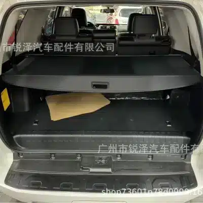 Retractable Rear Trunk Cargo Security Cover for 2002-2009 Toyota 4Runner, Leather/Canvas Private Security Shield Retractable Rear Trunk Cargo Security Cover for 2002-2009 Toyota 4Runner, Leather/Canvas Private Security Shield
