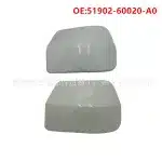 Rear Spare Tire Rack Decorative Corner Cover 51902-60020 for Toyota Land Cruiser LC200 2008-2015