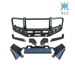 Heavy-Duty Front Bumper Bull Bar Protective Guard for Lexus LX570, Off-Road Competitive Style Industrial Carbon Steel