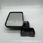 Left Side Exterior Door Mirror Flat Glass Manual Replacement for Toyota Land Cruiser 70 Series GRJ HZJ VDJ 76 78 79, OE 87940-60372