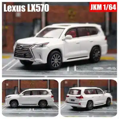 JKM 1:64 Scale Lexus LX570 LX600 Die-Cast Toy Car Model, Alloy Metal Miniature SUV Collectible for Display – Black JKM 1:64 Scale Lexus LX570 LX600 Die-Cast Toy Car Model, Alloy Metal Miniature SUV Collectible for Display – Black