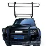 Front Bumper Bull Bar Guard for 2024 Toyota Prado LC250 Land Cruiser off-road Anti-Collision Bar, Black