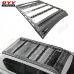 Heavy Duty Platform Roof Rack Cargo Carrier Fit for Toyota Land Cruiser LC100 FJ120 LC250 LC300 LC150 Series, Matte Black