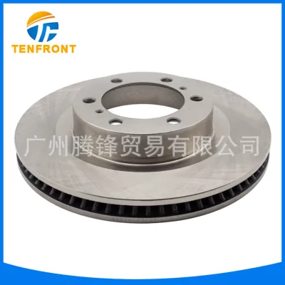 Front Brake Disc Rotor 43512-60190 for Toyota Land Cruiser Prado LC150, High-Carbon Steel Front Brake Disc Rotor 43512-60190 for Toyota Land Cruiser Prado LC150, High-Carbon Steel