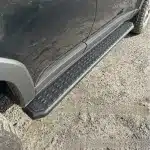 Side Step Running Boards Pair with Textured Finish for 2024+ Toyota Prado LC250 J250, Black