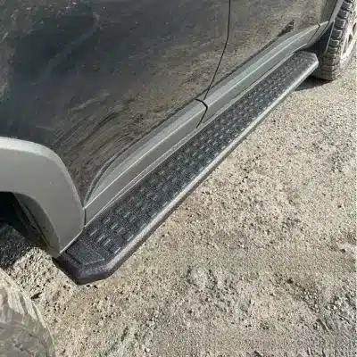 Side Step Running Boards Pair with Textured Finish for 2024+ Toyota Prado LC250 J250, Black Side Step Running Boards Pair with Textured Finish for 2024+ Toyota Prado LC250 J250, Black