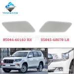 Headlight Washer Nozzle Cover Set Left & Right for Toyota Land Cruiser Prado 150 LC150 2017-2020, OEM 85044-60160 85045-60070