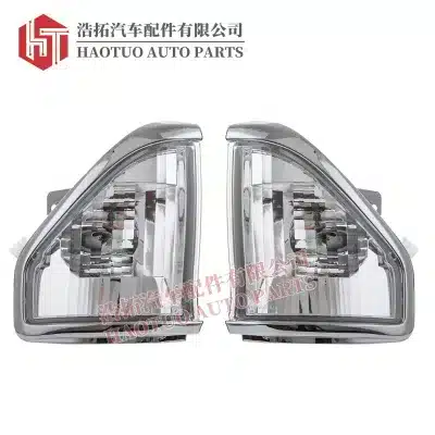 Front Corner Lights Pair for 1988-1989 Toyota Land Cruiser FJ62, Amber/Clear Lens Parking Lamps Front Corner Lights Pair for 1988-1989 Toyota Land Cruiser FJ62, Amber/Clear Lens Parking Lamps