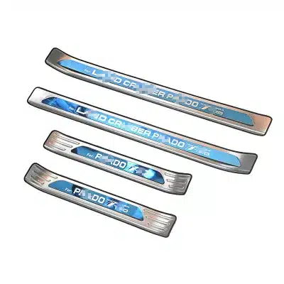Stainless Steel Outer Door Sill Protector Scuff Plate Set for 2024 Toyota Land Cruiser 250 LC250 FJ250, Silver 4PCS Stainless Steel Outer Door Sill Protector Scuff Plate Set for 2024 Toyota Land Cruiser 250 LC250 FJ250, Silver 4PCS