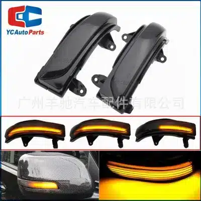 LED Dynamic Side Mirror Turn Signal Light Sequential Running Water Lamp for Toyota Land Cruiser Prado FJ150 2010-2020 & FJ200 LC200 2013-2020 LED Dynamic Side Mirror Turn Signal Light Sequential Running Water Lamp for Toyota Land Cruiser Prado FJ150 2010-2020 & FJ200 LC200 2013-2020