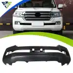 Front Bumper Cover Fascia Replacement for Toyota Land Cruiser LC200 2008-2021, Unpainted Raw Finish