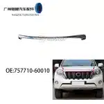 Front Door Window Outer Belt Weatherstrip Seal for Toyota Land Cruiser Prado LC150 2010-2023, Part 75770-60010