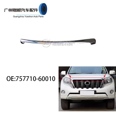 Front Door Window Outer Belt Weatherstrip Seal for Toyota Land Cruiser Prado LC150 2010-2023, Part 75770-60010