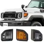 Fender Side Marker Turn Signal Light White Lens for Toyota Land Cruiser LC70 LC71 LC76 LC78 LC79 Series