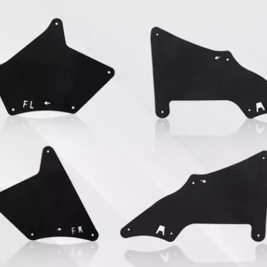 Front Inner Fender Apron Seal Mud Guard for Toyota 4Runner FJ Cruiser Lexus GX460 GX470, Replaces 53885-35020 53886-35020 Front Inner Fender Apron Seal Mud Guard for Toyota 4Runner FJ Cruiser Lexus GX460 GX470, Replaces 53885-35020 53886-35020