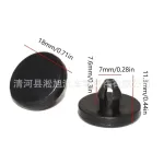 Brake and Clutch Pedal Stop Pad Switch Stopper Kit for Honda and Toyota, PP Material, Professional Replacement