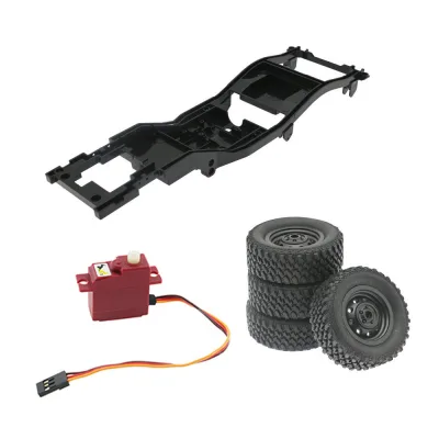 17g Steering Servo E0-04 Replacement for MN82 1/12 RC Crawler LC79 Pickup, DIY Upgrade Part 17g Steering Servo E0-04 Replacement for MN82 1/12 RC Crawler LC79 Pickup, DIY Upgrade Part