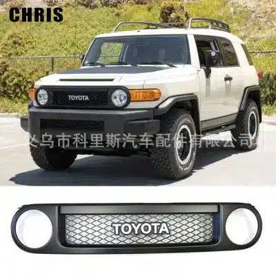 Front Bumper Hood Grille Black Mesh Trim Replacement for 2007-2014 Toyota FJ Cruiser (53100-35B00) Front Bumper Hood Grille Black Mesh Trim Replacement for 2007-2014 Toyota FJ Cruiser (53100-35B00)