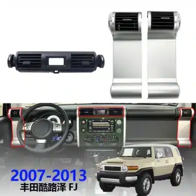 Right Passenger Side Air Conditioning Vent Grille Panel Replacement for 2007-2014 Toyota FJ Cruiser, ABS Plastic Right Passenger Side Air Conditioning Vent Grille Panel Replacement for 2007-2014 Toyota FJ Cruiser, ABS Plastic