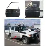 Front Door Shell Replacement for Toyota Land Cruiser 70 Series LC79 HZJ79 FZJ78 1987-2021, Steel Construction