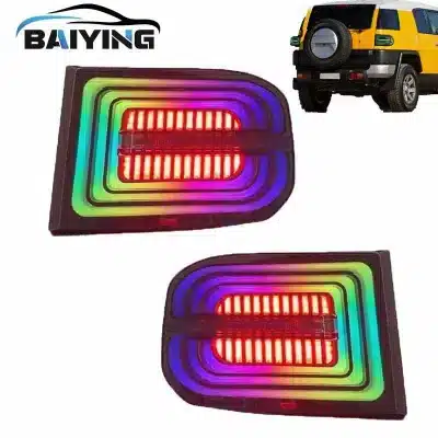 Rear Tail Light Assembly with Sequential Turn Signal for Toyota FJ Cruiser 2007-2017, LH/RH Pair Rear Tail Light Assembly with Sequential Turn Signal for Toyota FJ Cruiser 2007-2017, LH/RH Pair