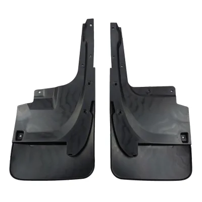 Rear Wheel Mudguards Splash Guards Fit for 2010-2021 Toyota Land Cruiser LC200 FJ200 with Side Skirts, PP+TPR Black Rear Wheel Mudguards Splash Guards Fit for 2010-2021 Toyota Land Cruiser LC200 FJ200 with Side Skirts, PP+TPR Black
