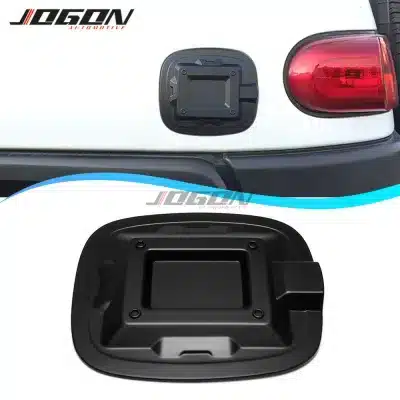 Matte Black Fuel Tank Gas Cap Cover Trim for 2007-2022 Toyota FJ Cruiser, ABS Exterior Decoration Matte Black Fuel Tank Gas Cap Cover Trim for 2007-2022 Toyota FJ Cruiser, ABS Exterior Decoration