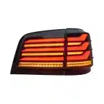 Upgraded Rear Tail Light Assembly for 2008-2015 Lexus LX570, Smoked Housing LED Tail Lamp Replacement