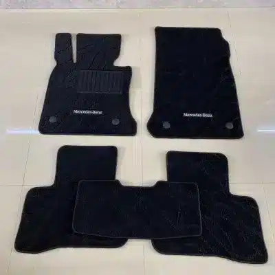 Beige Driver Side Floor Mat for Mercedes-Benz E300L E260L C260L C200L A200L GLC260L, Odorless Cloth Base Beige Driver Side Floor Mat for Mercedes-Benz E300L E260L C260L C200L A200L GLC260L, Odorless Cloth Base