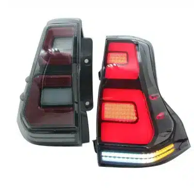 LED Smoked Rear Taillight Assembly for 2003-2023 Toyota Land Cruiser Prado & Lexus GX470 GX460 GX400