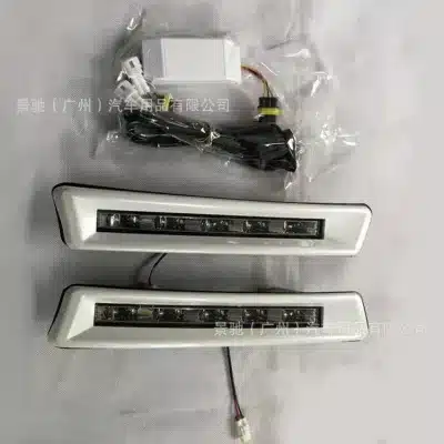 LED Daytime Running Light Bar Fog Lamp Assembly for 2010-2018 Toyota Land Cruiser Prado LC150, Front DRL Modification Kit LED Daytime Running Light Bar Fog Lamp Assembly for 2010-2018 Toyota Land Cruiser Prado LC150, Front DRL Modification Kit